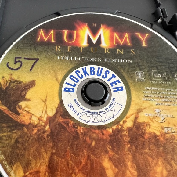 The Mummy Returns - DVD - PG-13 2001 ‧ Adventure/Horror ‧ 2h 10m - Picture 2 of 5